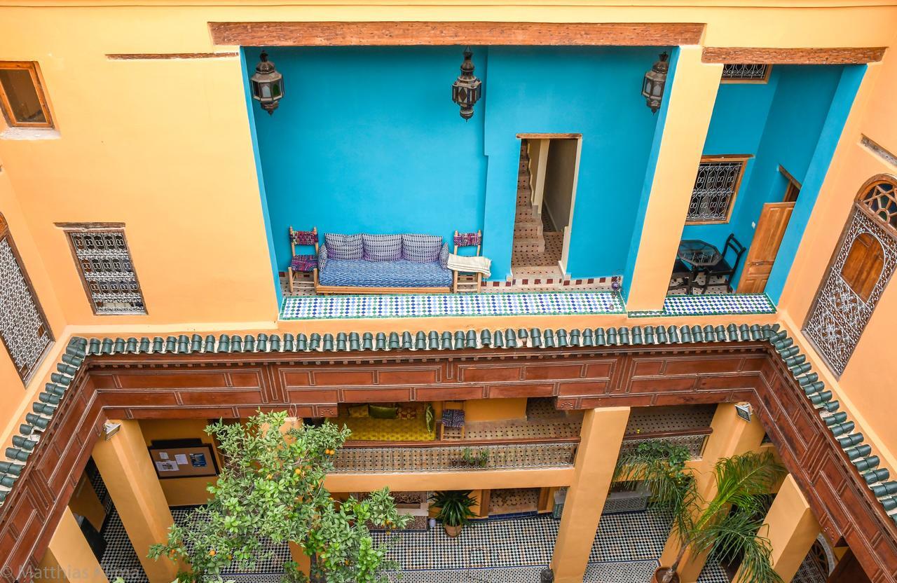 Medina social club Hotel Fès Exterior foto