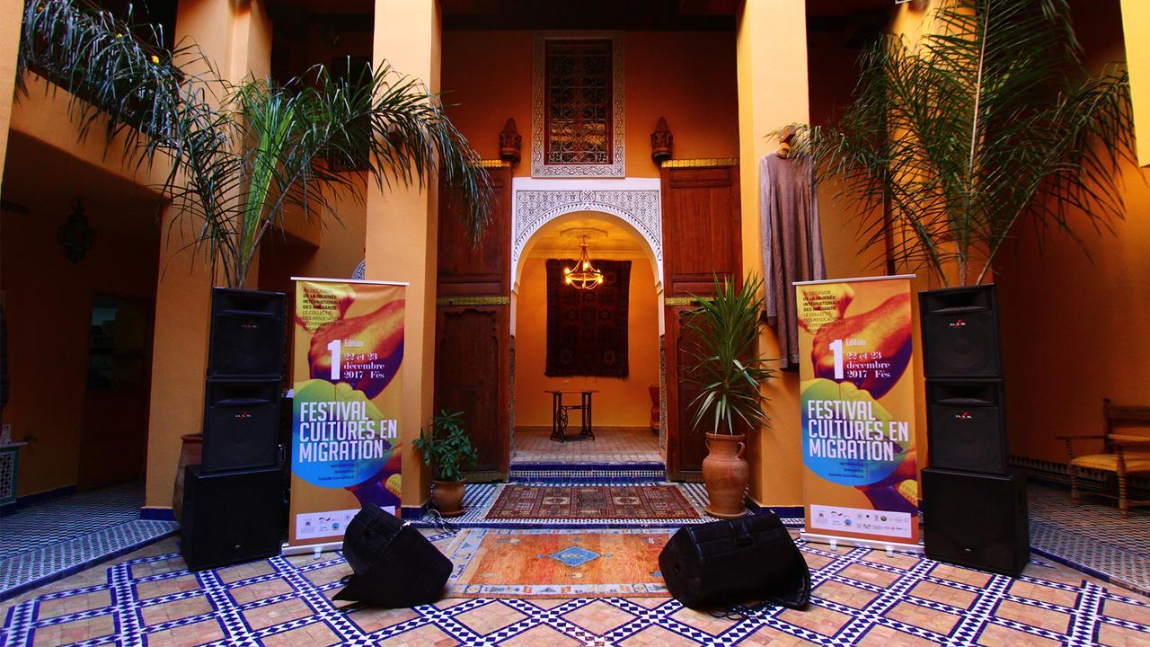 Medina social club Hotel Fès Exterior foto